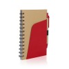 Eco-Friendly Notebook with Pen and Pocket